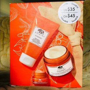Origins Gin Zing  set: Cleanse, Hydrate& brighten.